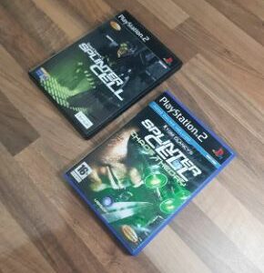 Pack ps2 splinter cell